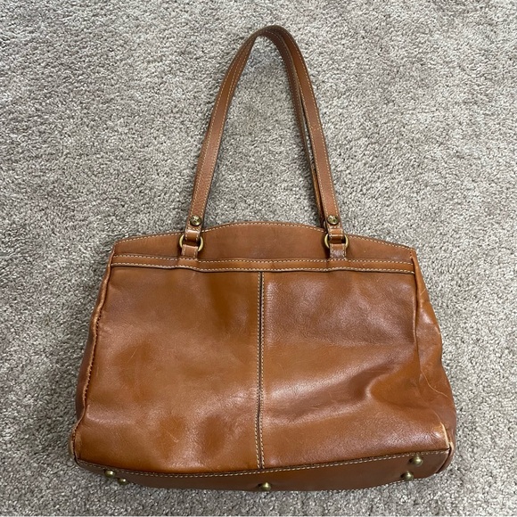 Patricia Nash Poppy Leather Shoulder Bag Brown Leather Western - Picture 2 of 12
